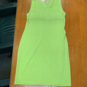 High End St. Johns Sleeveles Knitted Evening Dress